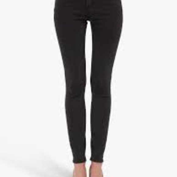 J Brand Black Midrise Skinny Jeans - Picture 2 of 5